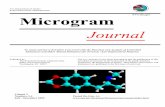 Microgram Journal, Volume 3, Numbers 3-4, July-December 2005