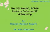 Osi , tcp/ip protocol and Addressing