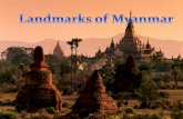 Landmarks of myanmar