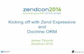 Kicking off with Zend Expressive and Doctrine ORM (ZendCon 2016)