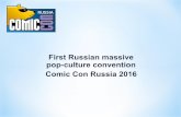 Comic Con Russia 2016 - english