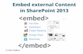 SharePoint Lesson #61: Embed non-MS Content in SP2013