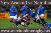 New Zealand vs Namibia Thursday 24th September rugby wc