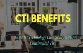 CTI Benefits