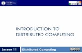 Lesson11 - Introduction to Distributed computing (v1b)