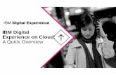 Growing Interest in Cloud Based Digital Experiences -- An IDC and IBM Digital Experience webinar 3.16.16
