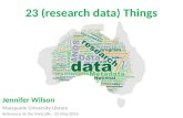 23 (research data) things