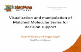 CINF 29: Visualization and manipulation of Matched Molecular Series for decision support