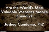 Are the World's Most Valuable Websites Mobile Friendly?