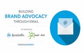 Building Brand Advocacy Through Email