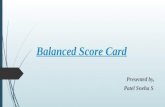 Balanced Score Card ppt