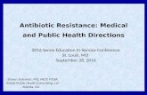 Antibiotic Resistance: Medical and Public Health Directions