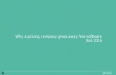 Patrick Campbell, Why a SaaS Pricing Consultancy Gives Away Free Software, BoS USA 2016