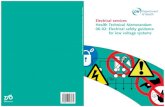 Electrical safety guidance for low voltage systems