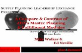 Supply Planning Leadership Exchange:  A Compare &  Contrast of JDA's Master Planning & Fulfillment Modules
