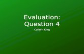 Question 4 evaluation ppt