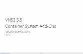 Cohesive Networks Support Docs: VNS3 3.5 Container System Add-Ons