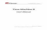 Time Machine II Manual