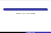 Polya's Theory of Counting