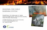 SEASONAL FIRE EARLY WARNING SYSTEM