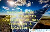 Get Solar Products from the Best Solar Company in Indore