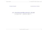 11-Aminoundecanoic Acid CAS N°: 2432-99-7