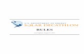 U.S. Department of Energy Solar Decathlon 2015 Rules