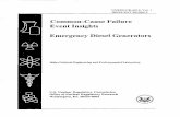 NUREG/CR-6819, Vol. 1, "Common-Cause Failure Event Insights ...