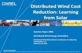 Distributed Wind Cost Reduction: Learning from Solar (Presentation ...