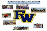 Flowing Wells High School Course Catalog 2016-2017