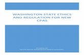 Washington State Ethics and Regulation for New CPAs - Board of