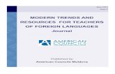 Modern Trends and Resources for Teachers of Foreign Languages ...
