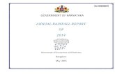 ANNUAL RAINFALL REPORT OF 2014