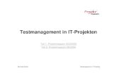Testmanagement in IT-Projekten