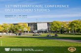 11TH INTERNATIONAL CONFERENCE ON CHAOZHOU STUDIES