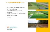 Stormwater System Inspection and Maintenance Manual