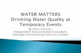 Water Matters Presentation