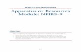 Apparatus or Resources Module: NFIRS-9