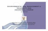 environmental site management & rehabilitation awareness course