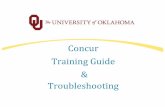 Concur Training Guide & Troubleshooting
