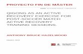 qigong as an active recovery exercise for post-soccer match active ...