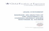 LEGAL STATEMENT BAHRAIN: AN ANALYSIS OF THE ...