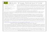 2015 Spring Riley Pass Newsletter