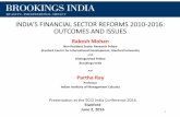 INDIA'S FINANCIAL SECTOR REFORMS 2010-2016: OUTCOMES ...