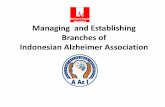 Managing and Establishing Branches of Indonesian Alzheimer ...