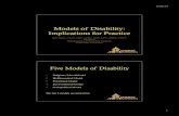 Models of Disability Implications for Practice.pptx