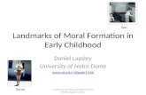 Lapsley, D. (2011) Landmarks of moral formation in early childhood ...