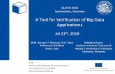 A Tool for Verification of Big-Data Applications