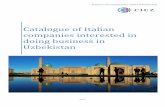 Catalogue of Italian companies interested in doing business in ...