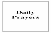 Daily Prayers (courtesy Swati Desai)
